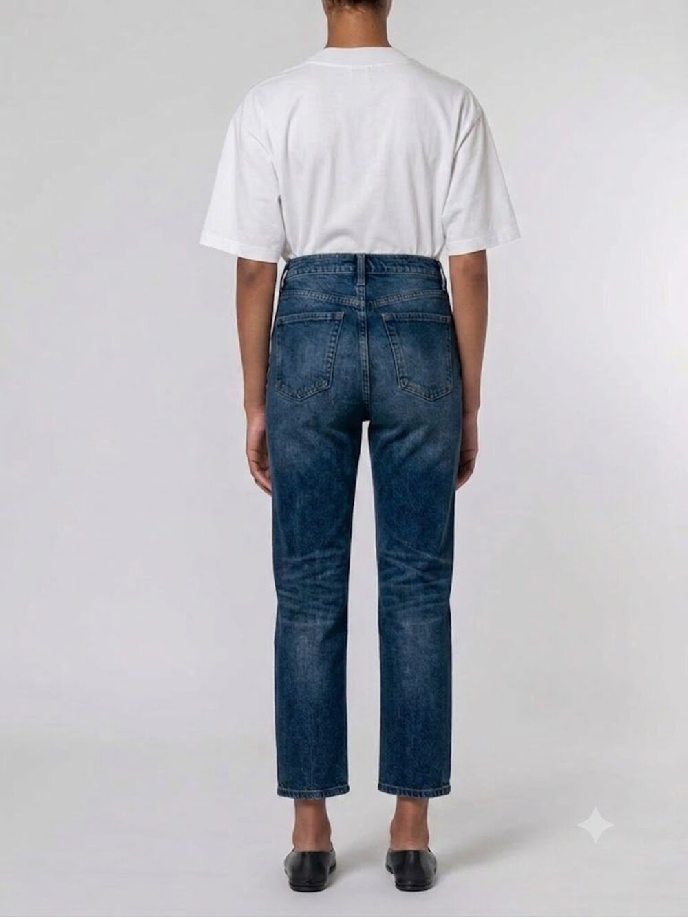 Nobody Denim Evelyn Super High Rise Straight Leg Ankle Jean 14/16 - Picture 2 of 16